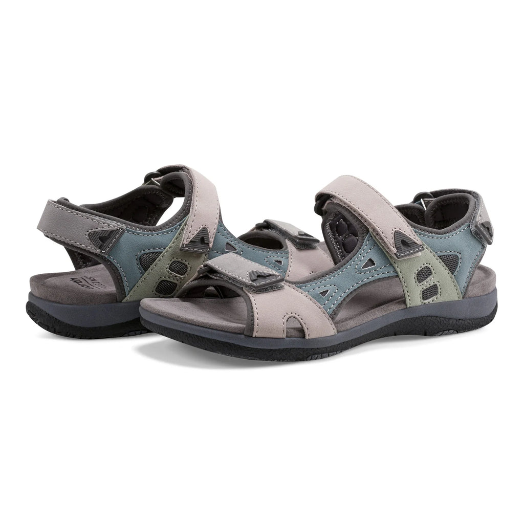 💝Last Day 50% OFF⭐Skylar Round Toe Lightweight Casual Flat Sandals, Pain-Relief Arch Support