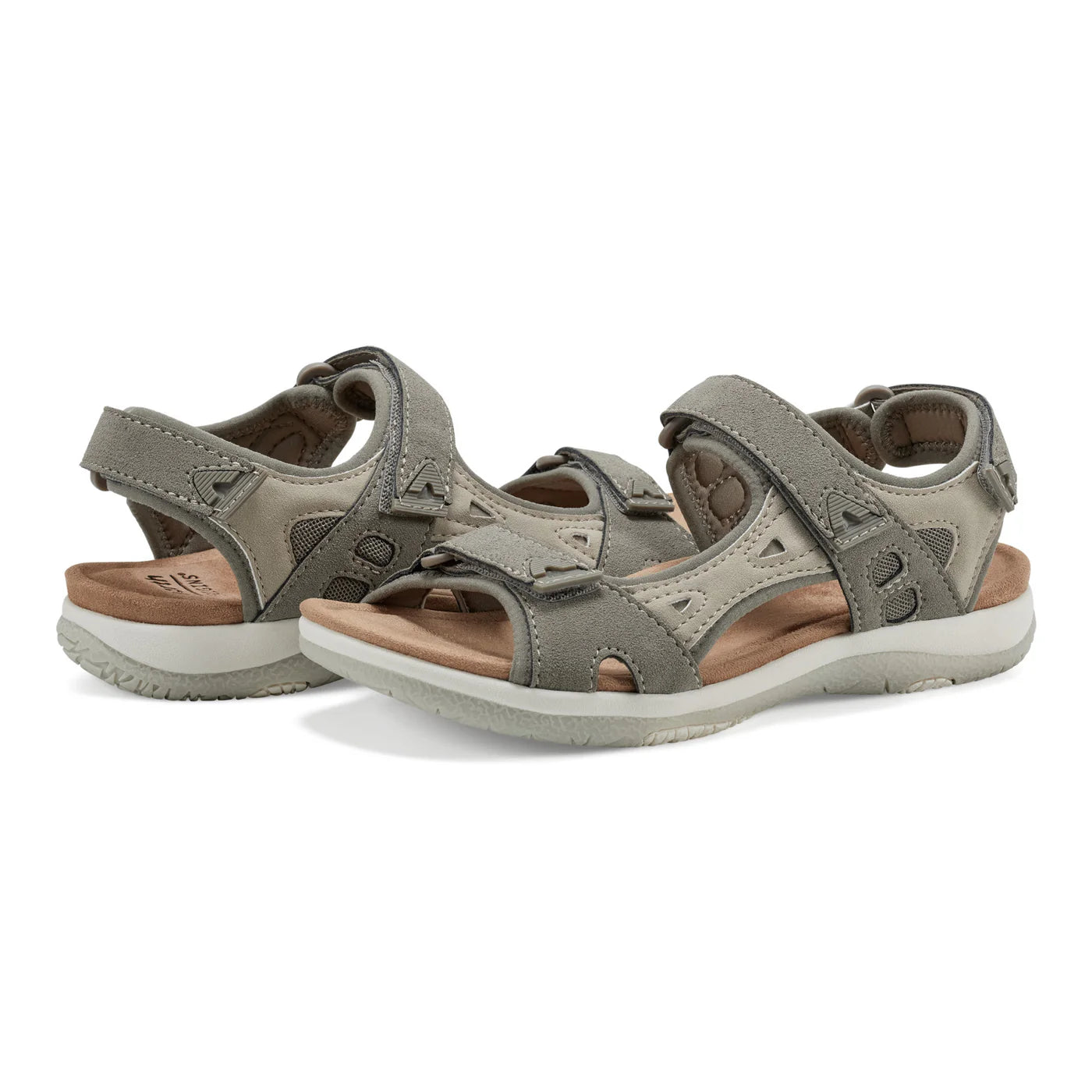 💝Last Day 50% OFF⭐Skylar Round Toe Lightweight Casual Flat Sandals, Pain-Relief Arch Support