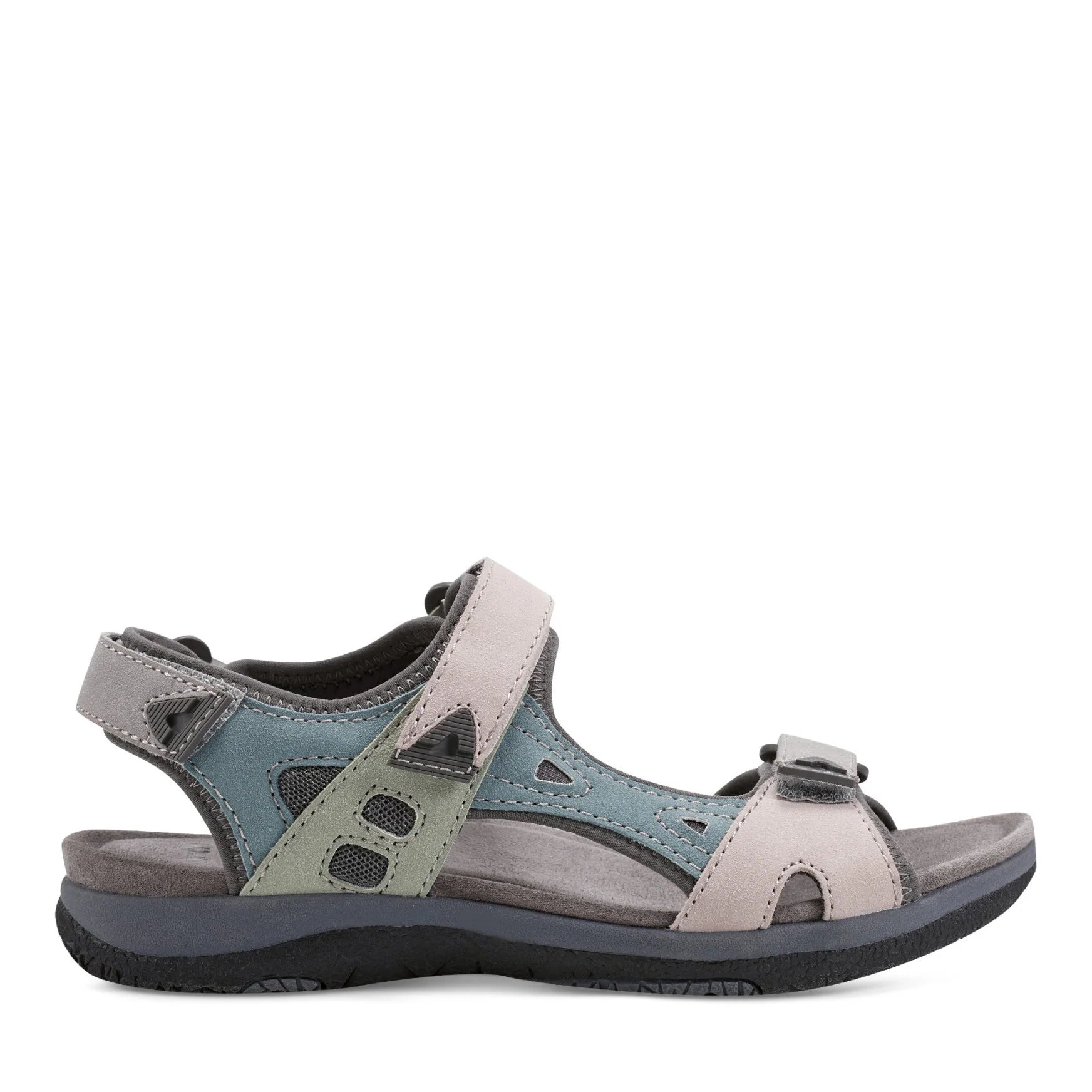 💝Last Day 50% OFF⭐Skylar Round Toe Lightweight Casual Flat Sandals, Pain-Relief Arch Support